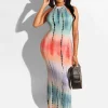 Sleeveless Maxi Dresses in Captivating Prints for Occasions