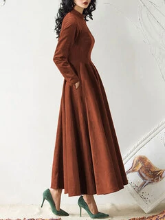 Long Sleeve Casual Dress