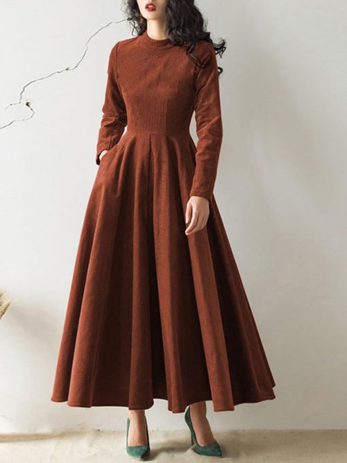 Long Sleeve Casual Dress