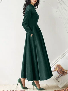 Long Sleeve Casual Dress