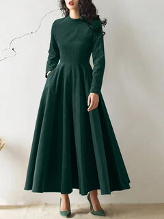 Long Sleeve Casual Dress