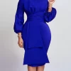 Lantern Sleeve Bodycon Dresses for stylish occasions