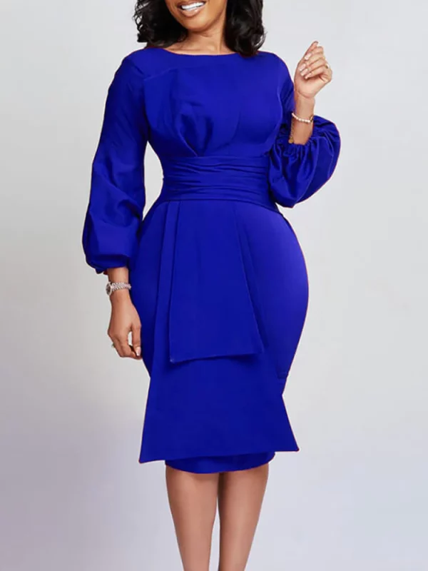 Lantern Sleeve Bodycon Dresses for stylish occasions