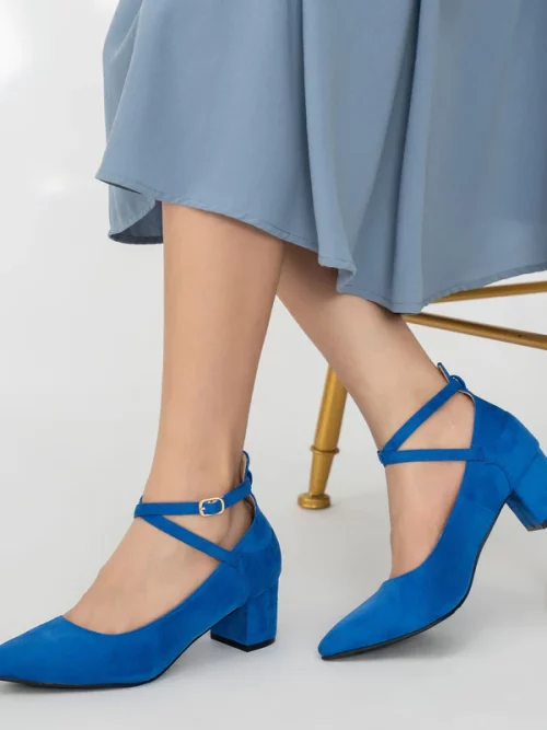 Low Heels, Cool Pointy Toes, and Stylish Ankle Straps